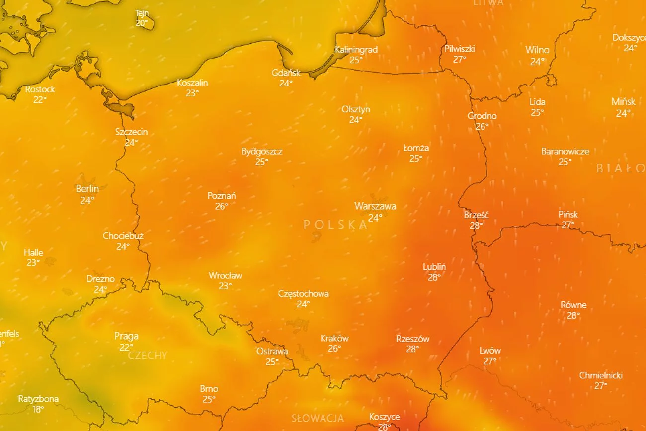 Do piątku w dalszym ciągu deszcz i ochłodzenie mogą pojawiać się w niektórych regionach Polski. Zmiany mają jednak nadejść w weekend