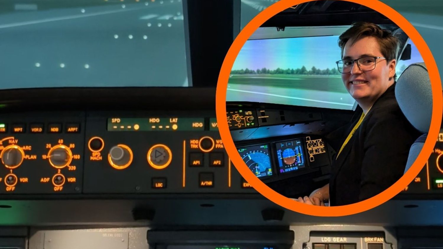 Wizz Air otworzył nowe centrum szkoleniowe i pozwolił mi na moment zostać pilotem swojego samolotu
