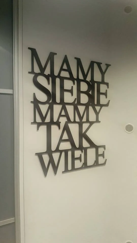 Tak wygląda ściana z mieszkania naszego rozmówcy.