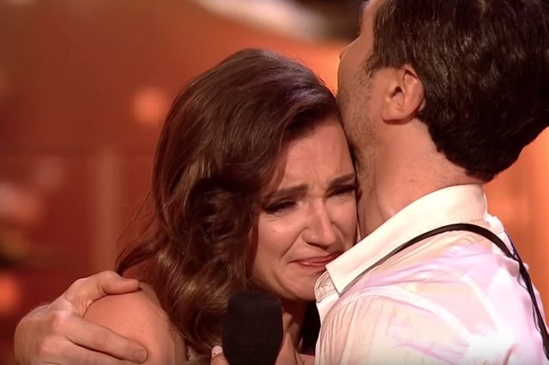 Joanna Mazur nie kryła wzruszenia po emisji materiały dot. jej warunków mieszkaniowych.