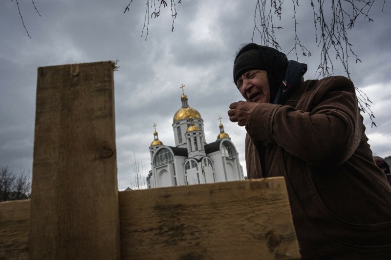Ukraińska rzecznik praw człowieka Ludmyła Denisowa przekazała, że Kadyrowcy urządzili w Buczy "salę tortur"
