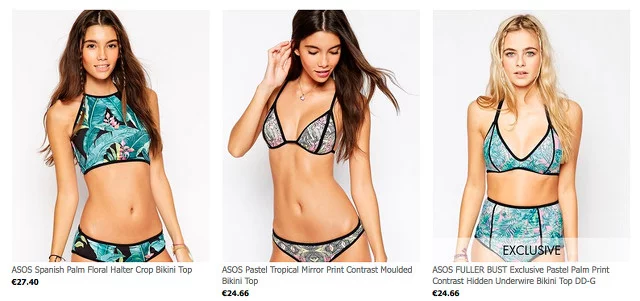 Propozycje marki Asos.