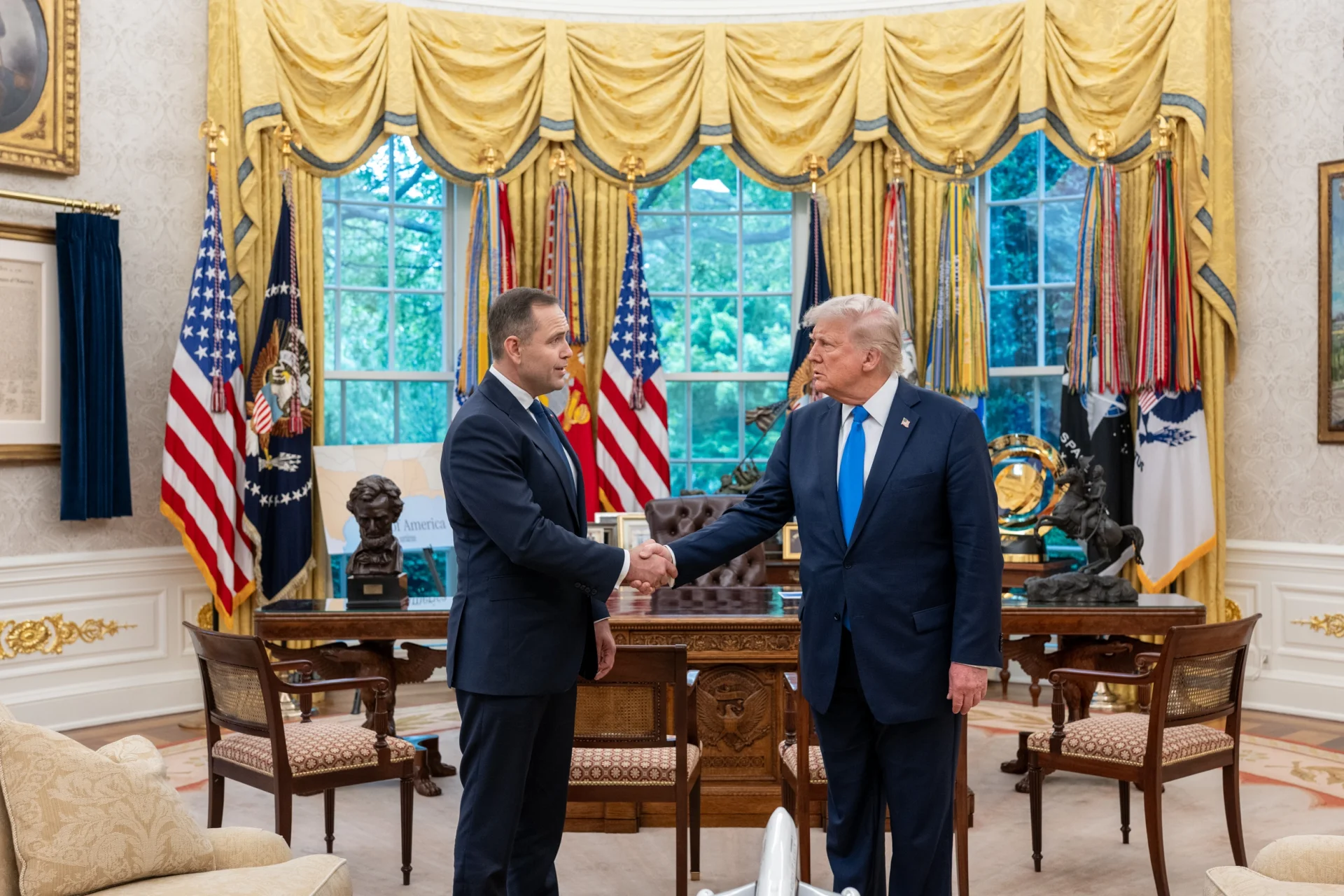 Nawrocki i Trump spotkają się 3 września w USA Karol Nawrocki i Donald Trump w USA