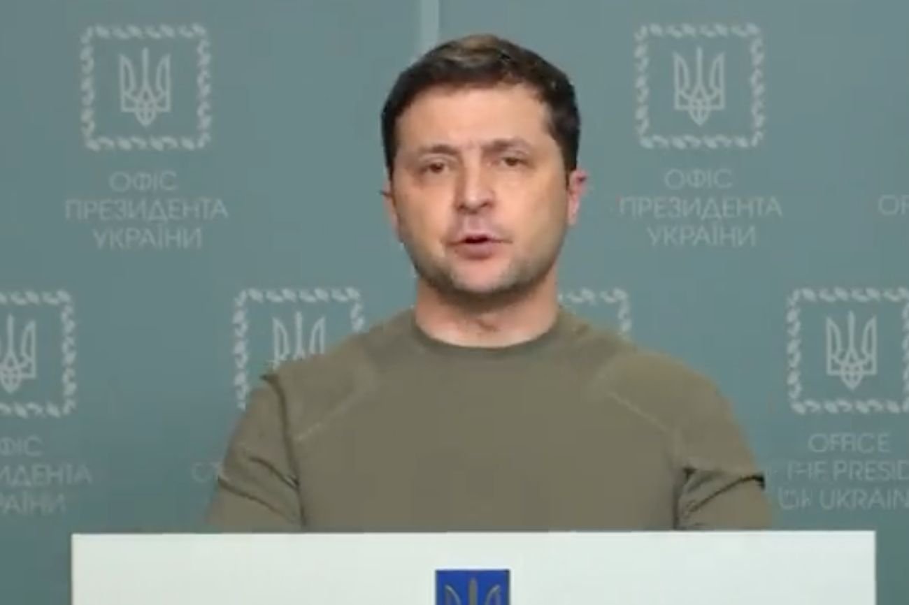 Wołodymyr Zełenski dopytuje o realne wsparcie dla Ukrainy ze strony Zachodu.