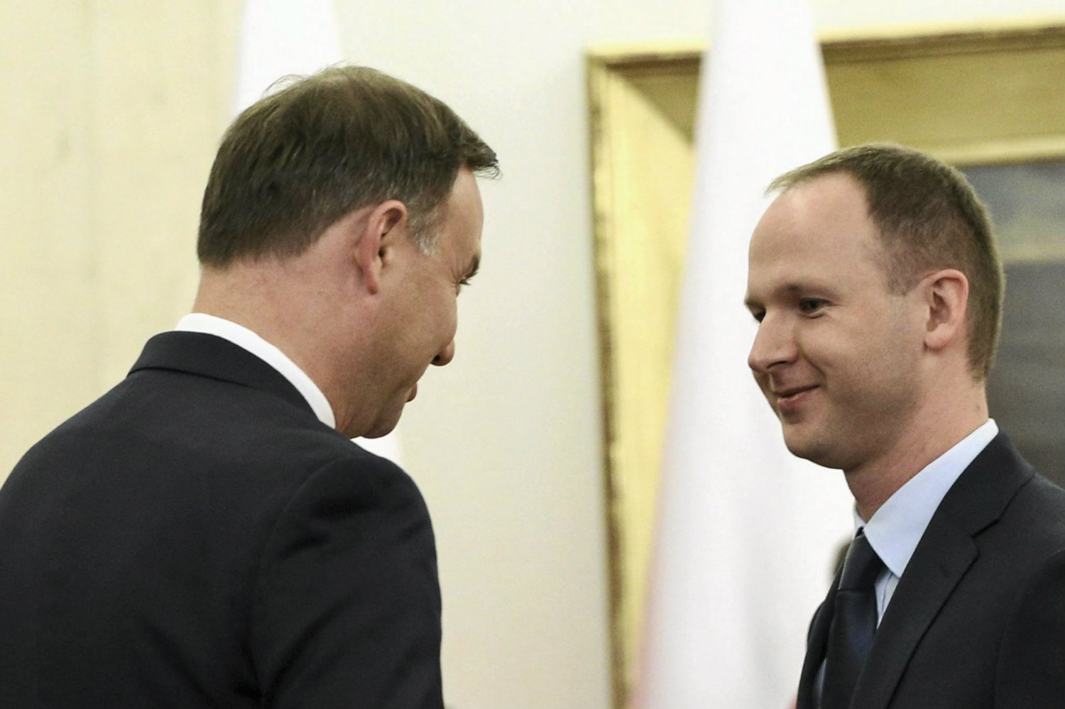 Andrzej Duda i były szef KNF Marek Chrzanowski. Czy Duda weźmie udział ws. afery z jego udziałem?