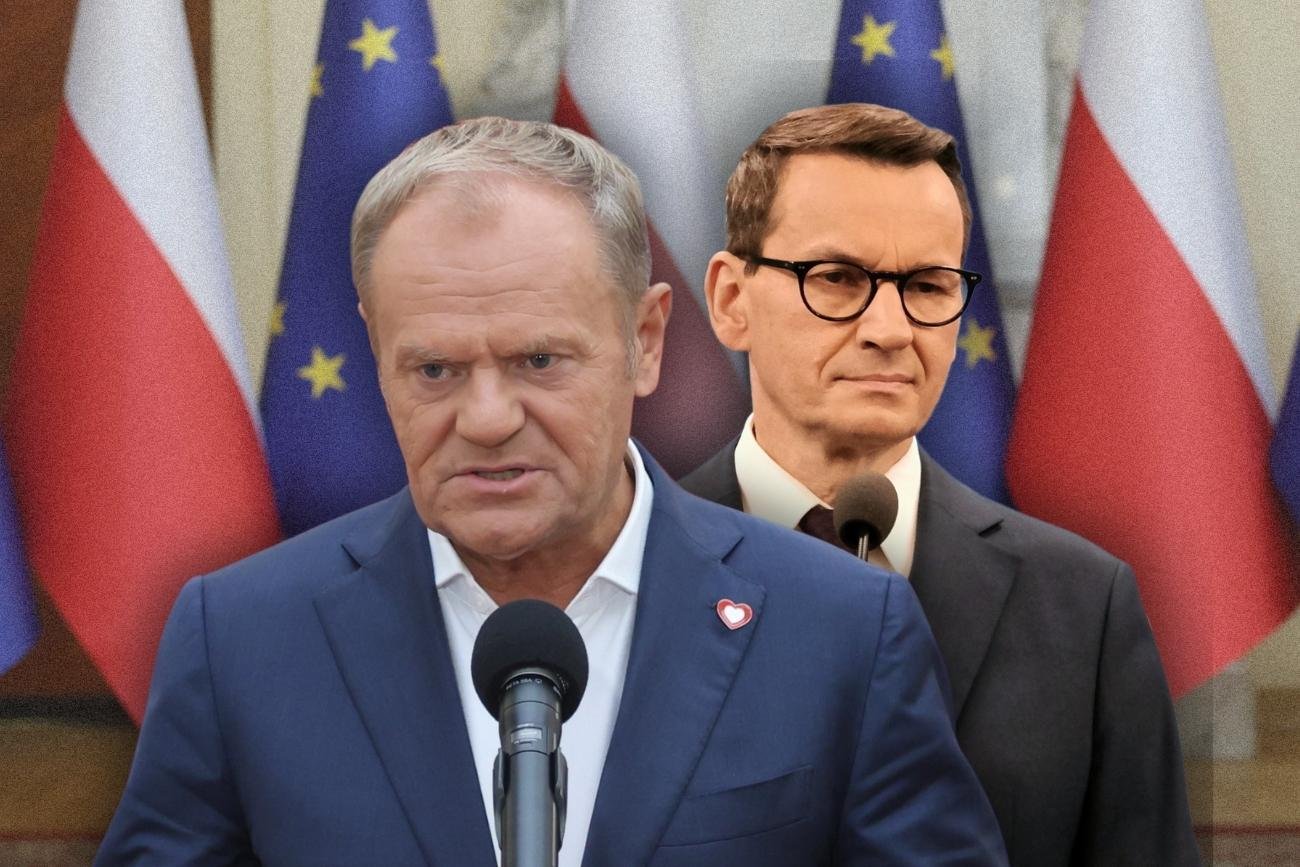 Tusk vs. Morawiecki. Polacy ocenili kto lepiej zarządza finansami państwa.