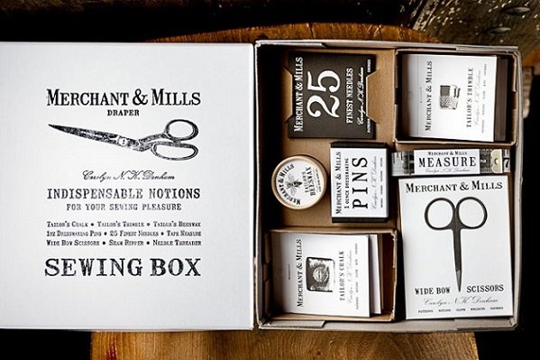 Zestaw krawiecki Merchant & Mills.