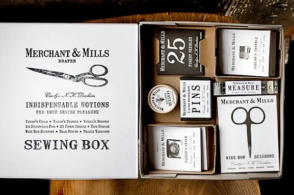 Zestaw krawiecki Merchant & Mills.