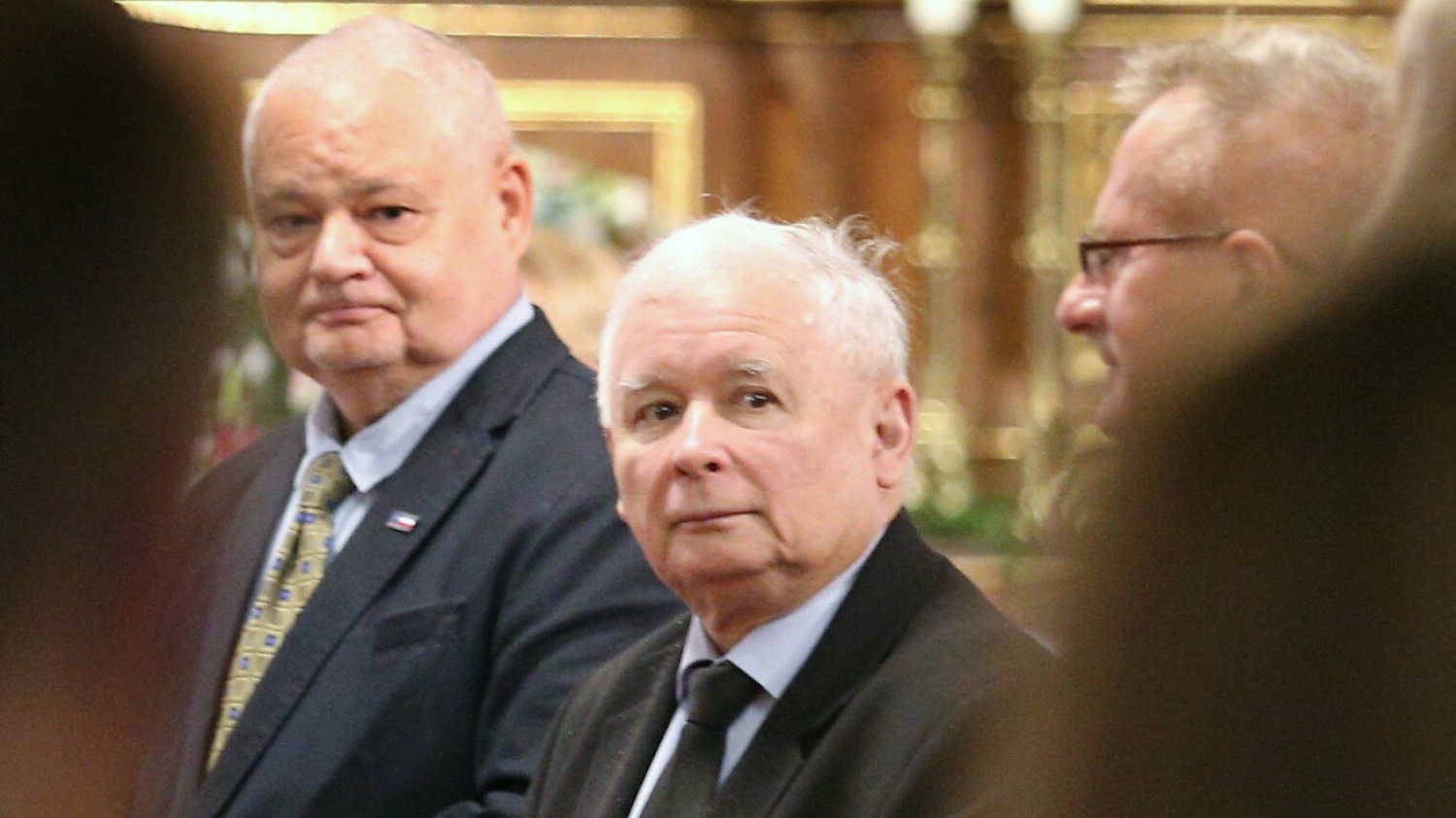 Od lewej: Adam Glapiński (prezes Narodowego Banku Polskiego z nadania PiS) i Jarosław Kaczyński (prezes Prawa i Sprawiedliwości).