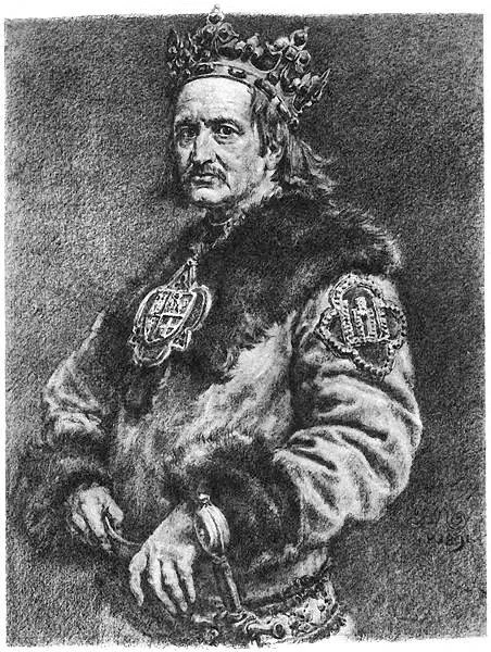 Król Władysław Jagiełło, poczet Jana Matejki.