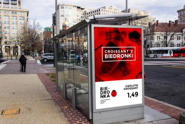 Re-biedring marki "Biedronka", autor: Eryk Ulewicz