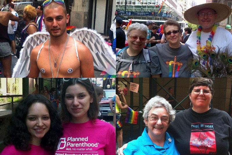 Uczestnicy Parady Równości, z którymi udało mi się porozmawiać.