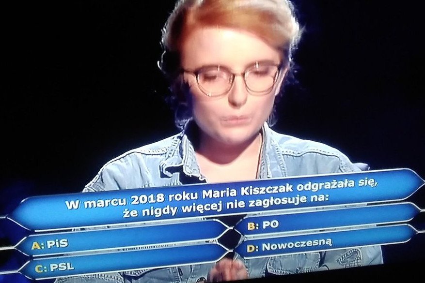 To było pytanie za ćwierć miliona złotych.