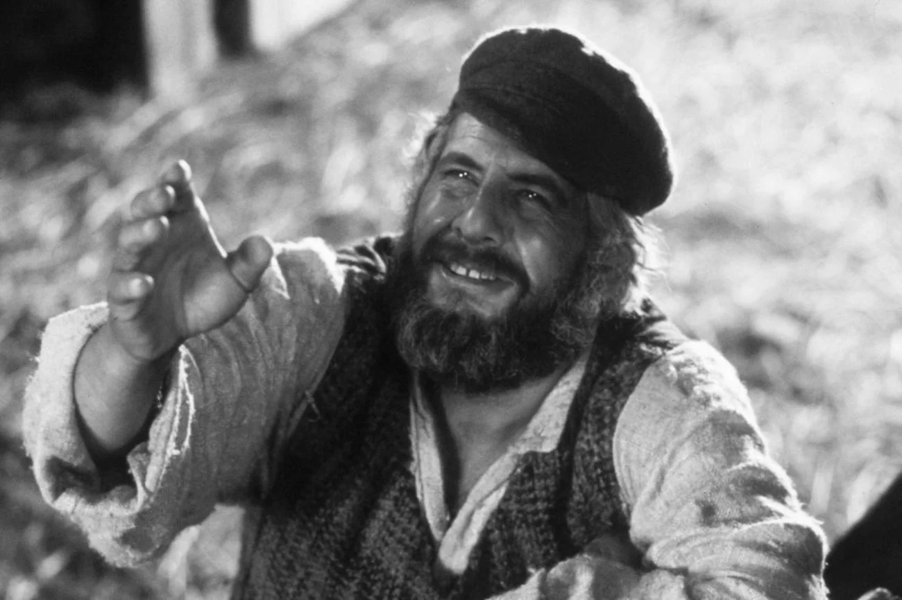Chaim Topol w "Skrzypku na dachu"