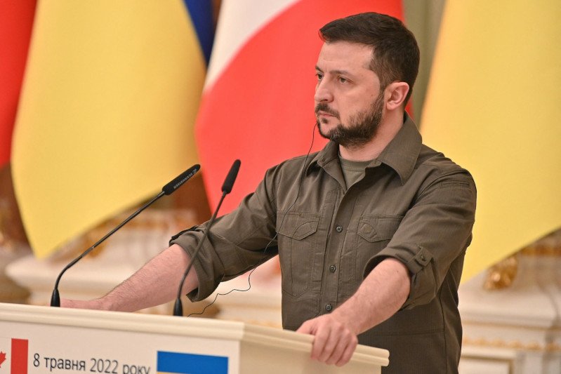 Wołodymyr Zełenski stanowczo o okupowanych terenach Ukrainy: "Oczywiście Rosjanie będą musieli opuścić Krym"