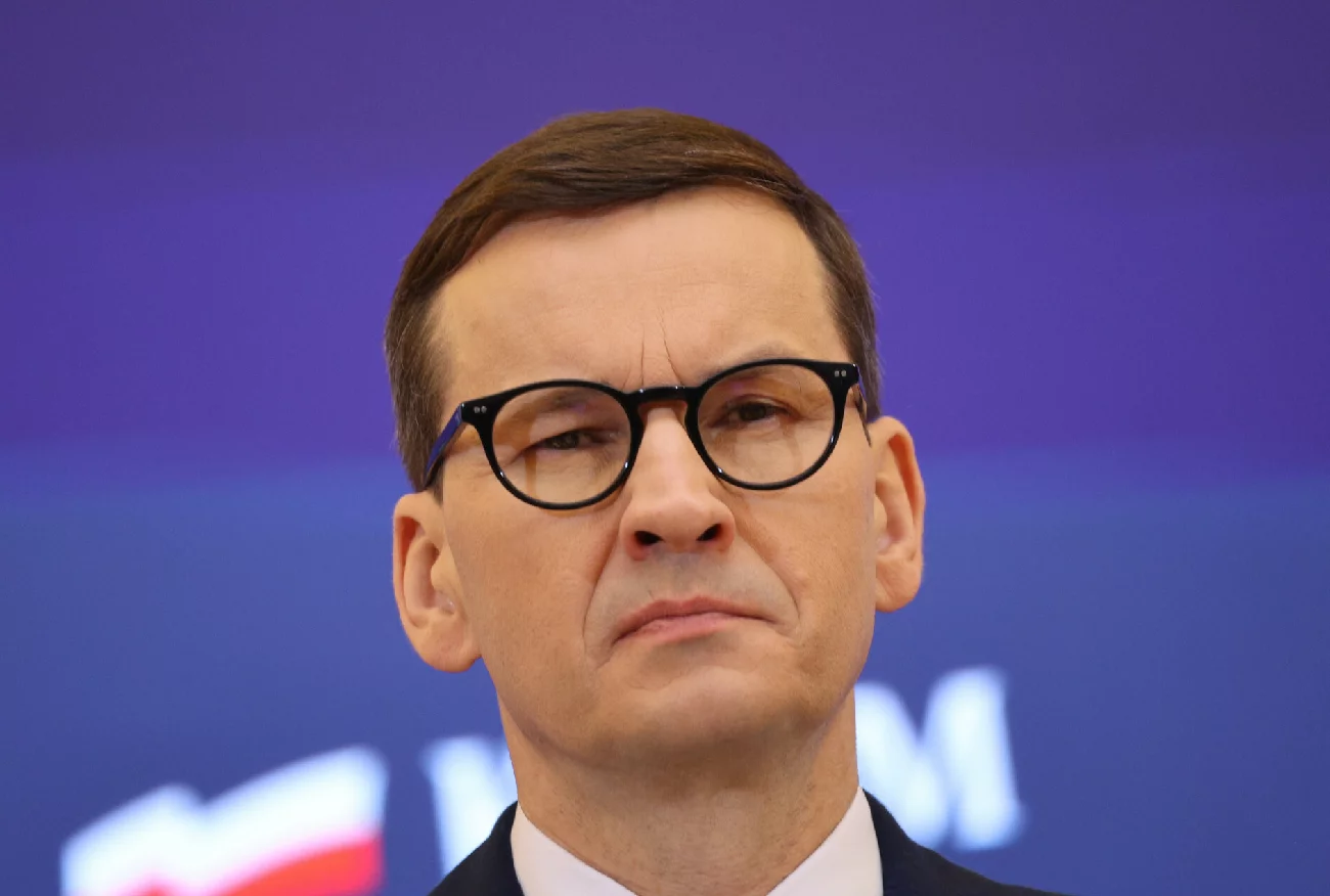 Mateusz Morawiecki nie zareagował na słowa Marine Le Pen o Ukrainie
