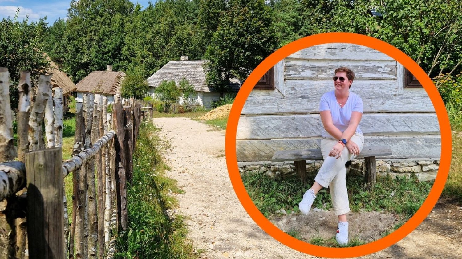 Skansen w Tokarni urzekł mnie i kilku reżyserów. To tu kręcono m.in. najnowszych "Samych Swoich"