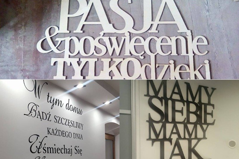 Motywatory i ckliwe hasła na ścianach domów to straszny obciach.