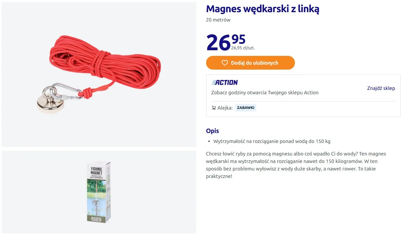 Hit z Action za 26,95 zł zł szybko znika z półek