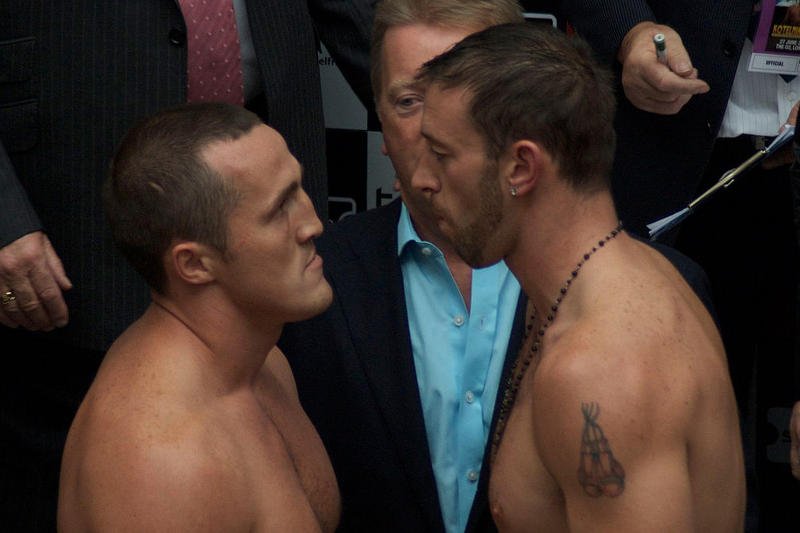 Gala bosku w Moskwie z polityką w tle. "Tak Rosja będzie zwyciężać”. Denis Lebedev (z lewej) na zdjęciu z  Enzo Maccarinellim z 2009 roku