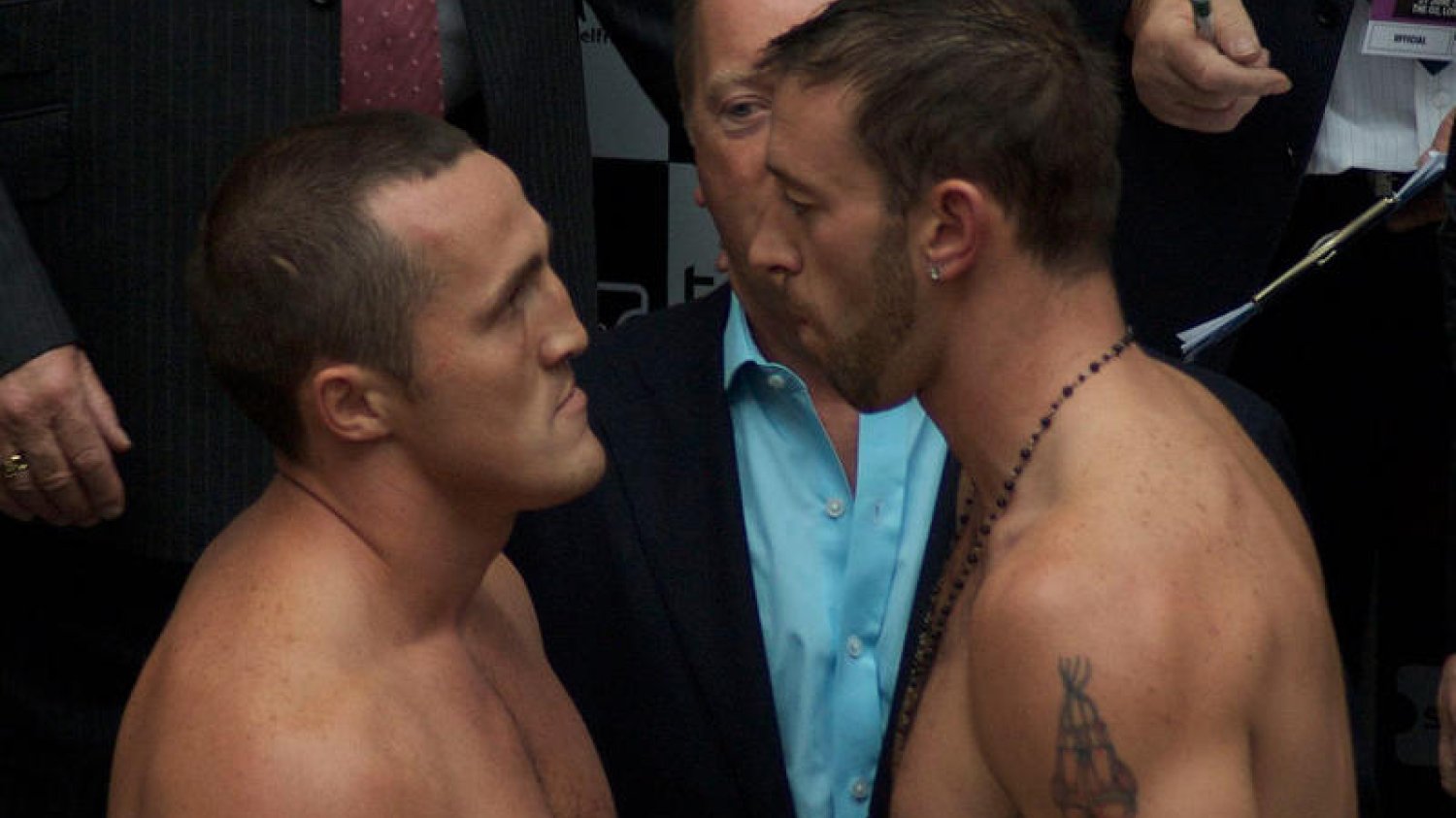 Gala bosku w Moskwie z polityką w tle. "Tak Rosja będzie zwyciężać”. Denis Lebedev (z lewej) na zdjęciu z  Enzo Maccarinellim z 2009 roku