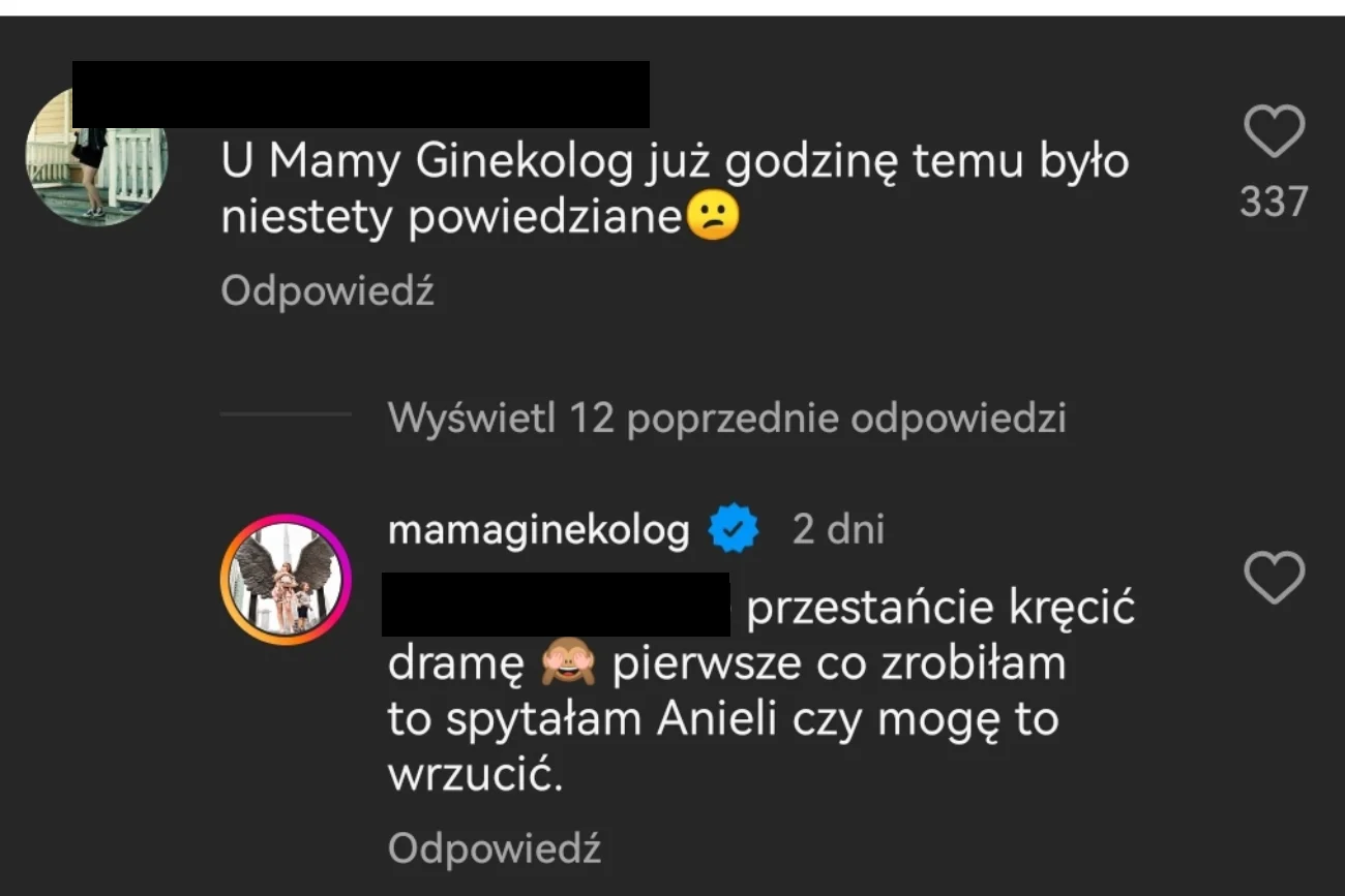 Mama Ginekolog zaliczyła wpadkę. "Przestańcie kręcić dramę"