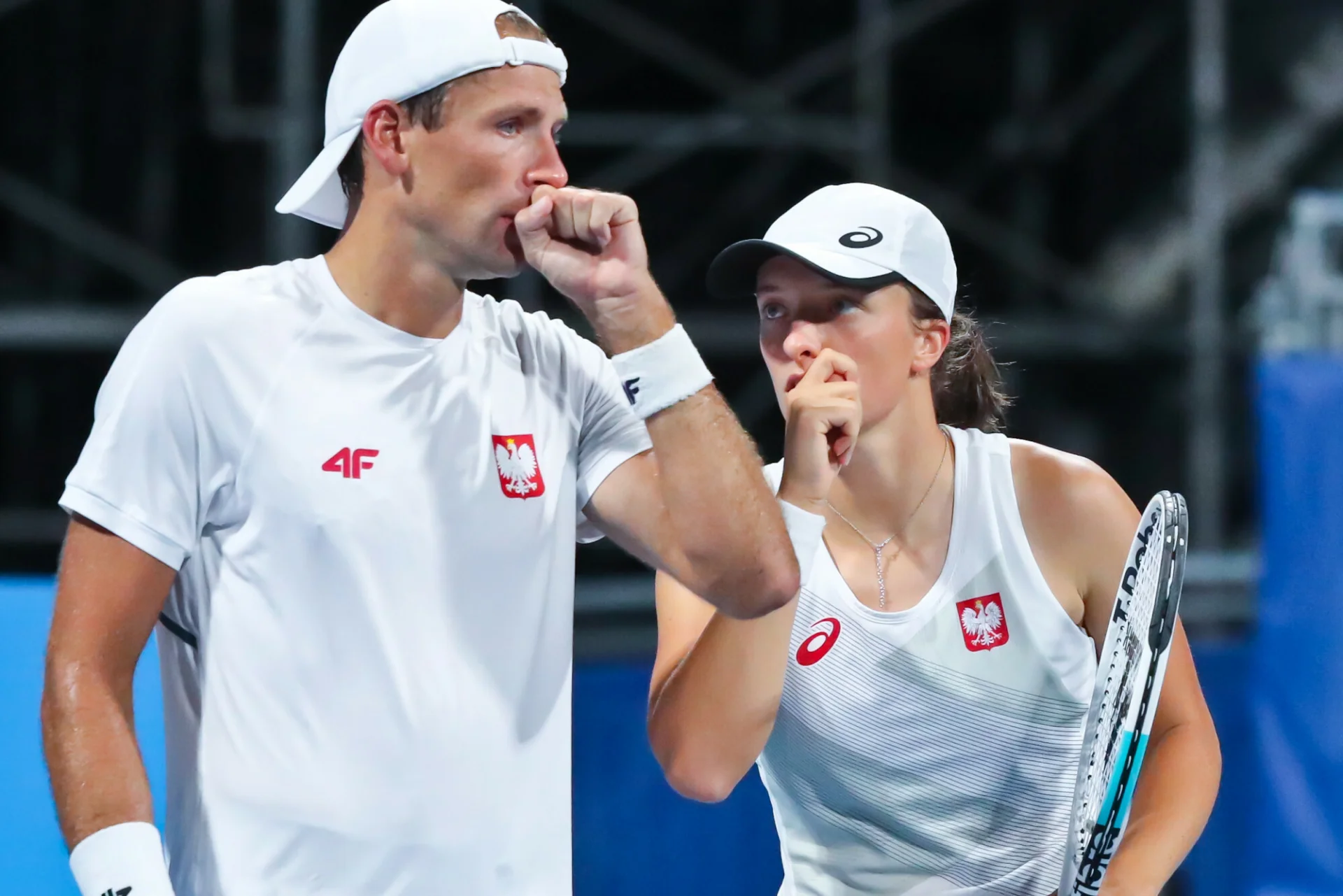 Iga Świątek i Łukasz Kubot starli się z dziennikarzem po meczu, 20-latka mocno zareagowała