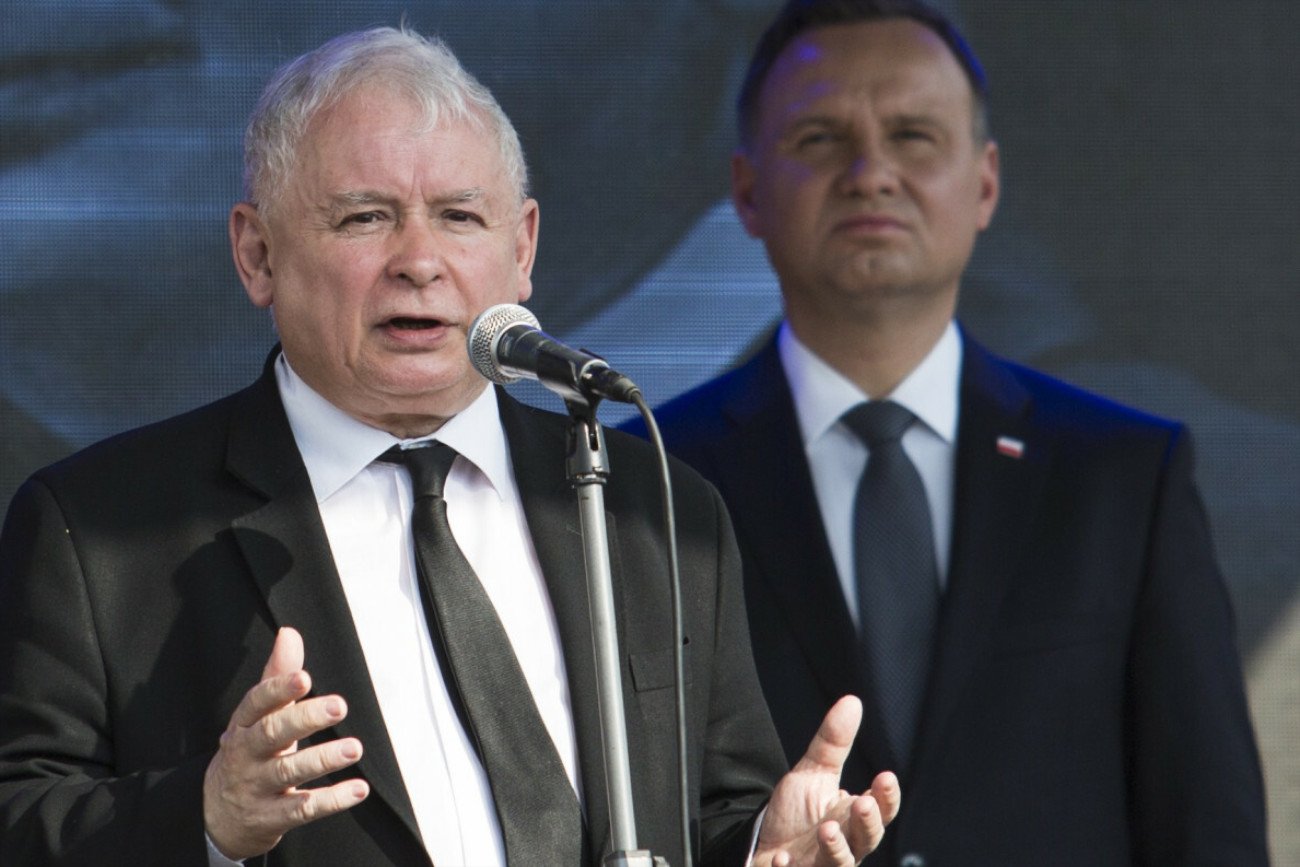 Jarosław Kaczyński i Andrzej Duda
