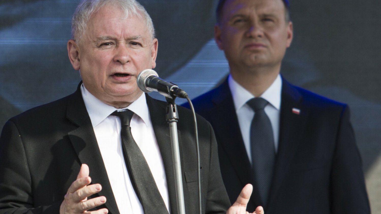Jarosław Kaczyński i Andrzej Duda