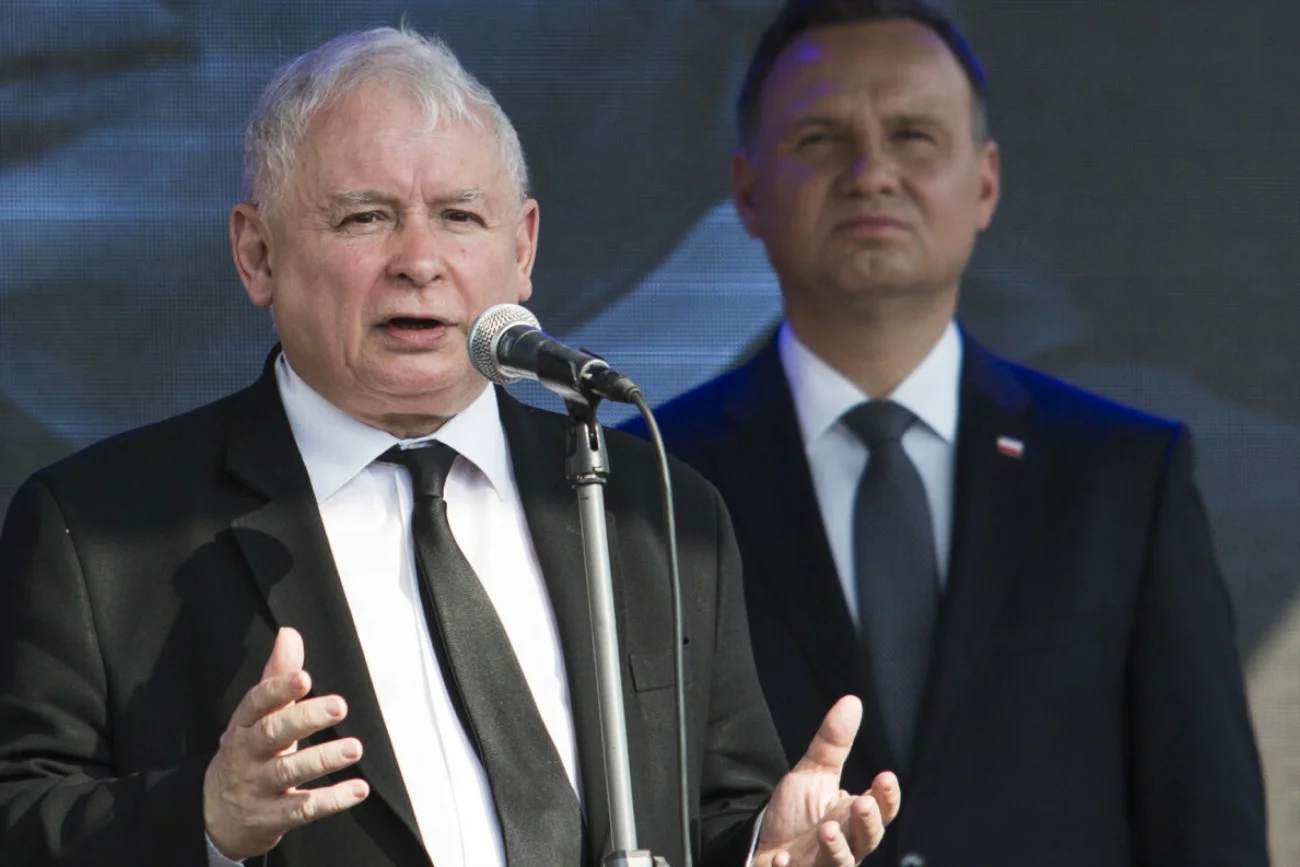 Jarosław Kaczyński i Andrzej Duda