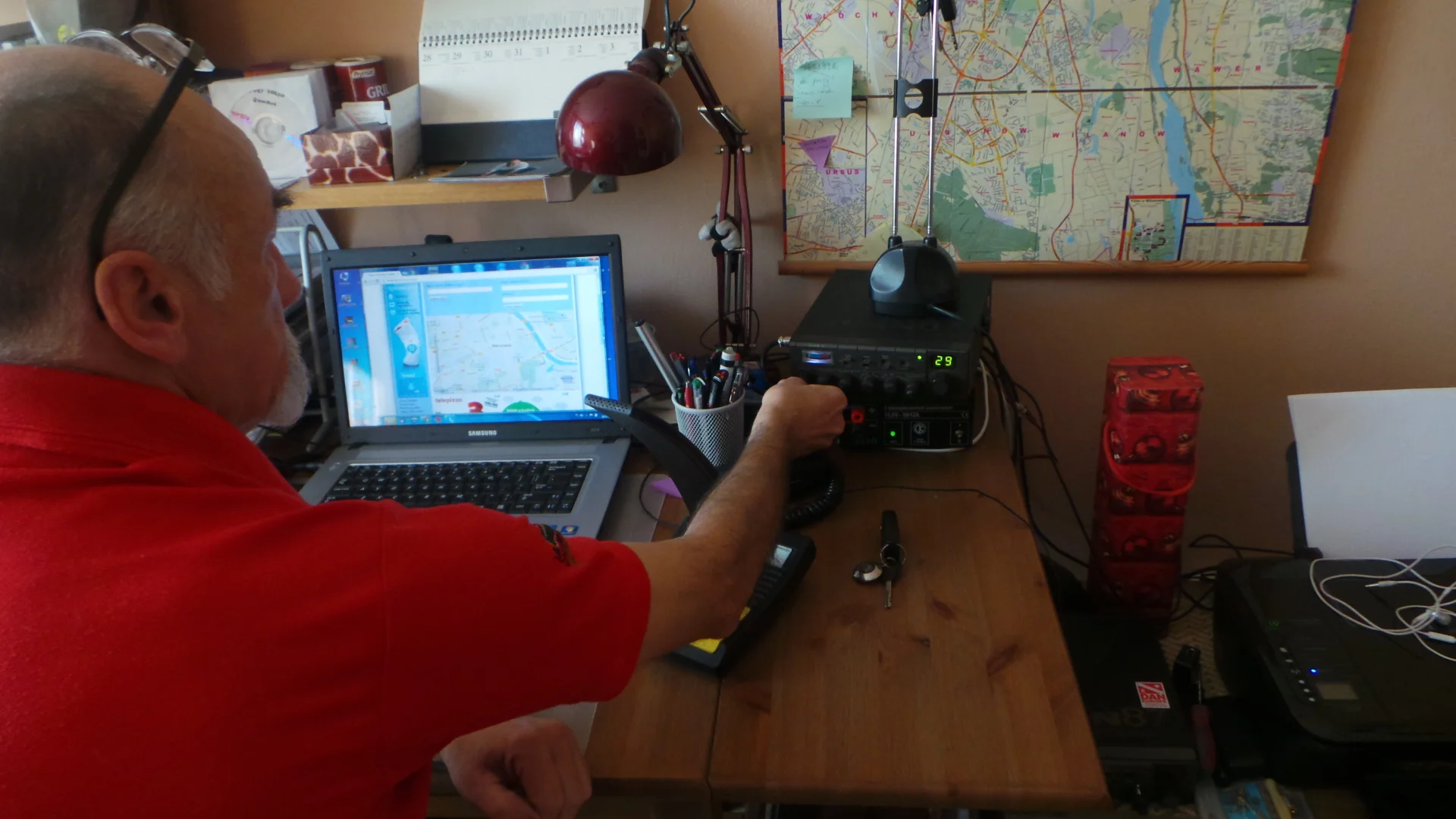 "Chińczyk Mokotów" prowadzi kierowców przez CB radio