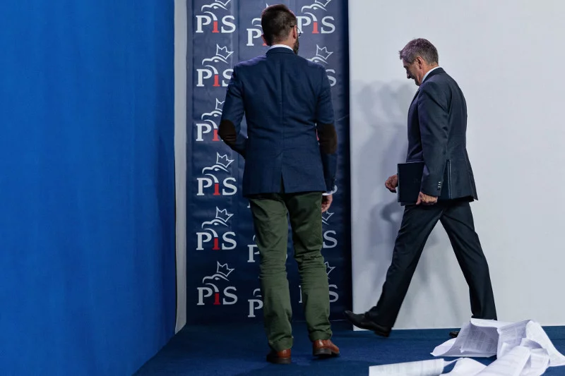 Konferencja prasowa PiS.