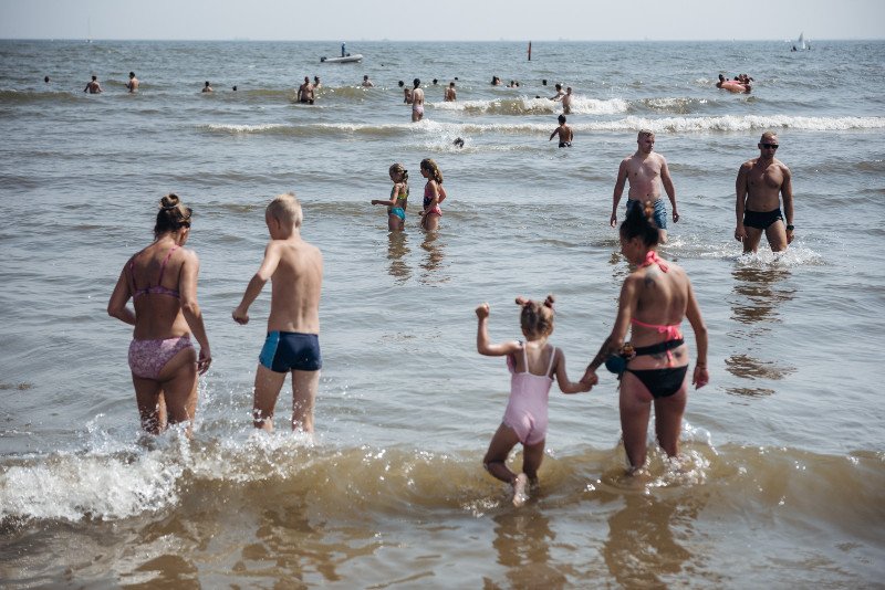 Nie tylko powietrze jest gorące, ale i Bałtyk.