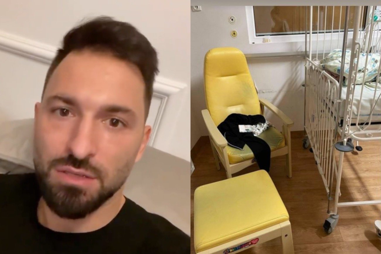 Córka Rafała Maślaka jest w szpitalu.