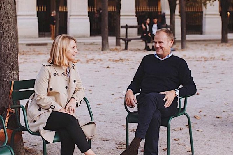 Kasia Tusk na Instagramie zdradziła, że Małgorzata i Donald Tuskowie obchodzą w 26 listopada 40. rocznicę ślubu.