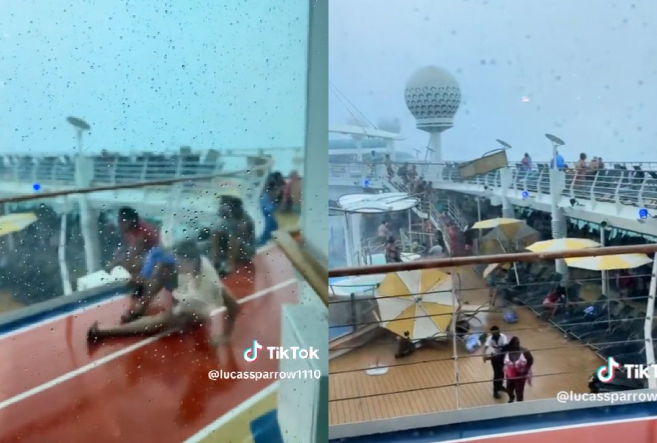 USA. W panice uciekali z luksusowego jachtu. Ujawniono nagranie.