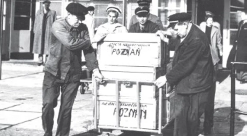 Krew oddana przez Polaków, przygotowana do transporty na Węgry.