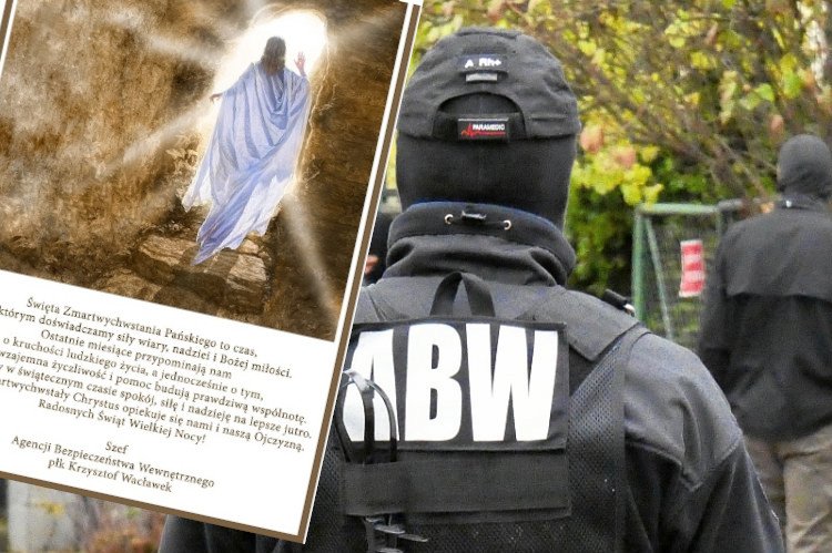 ABW składa życzenia na Wielkanoc.