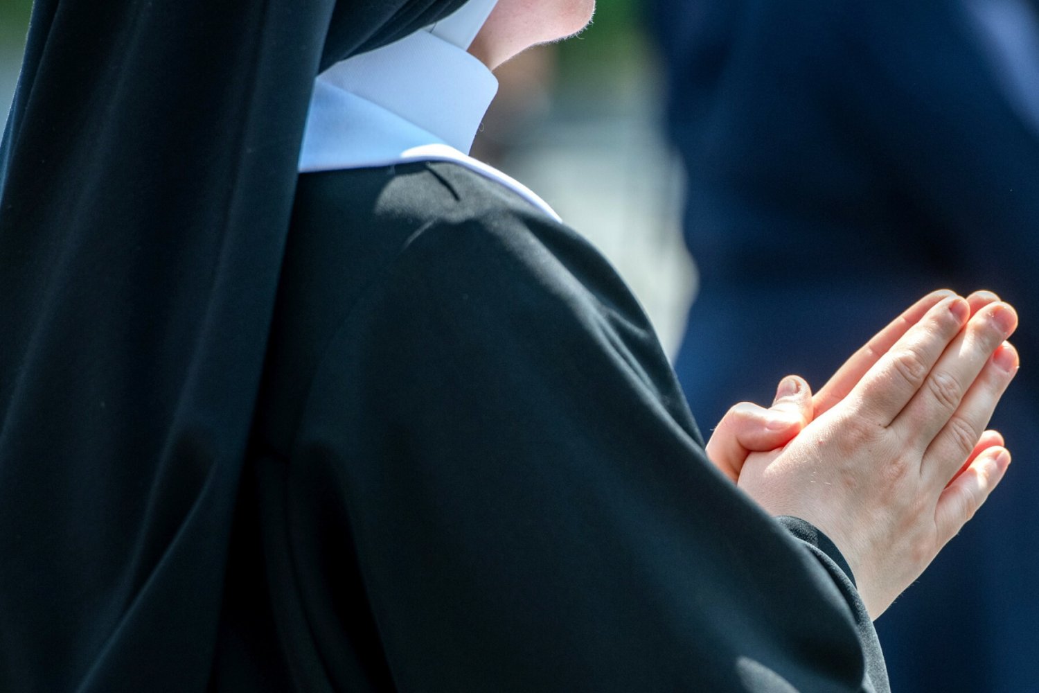 Zakonnica. Zdjęcie ilustracyjne.