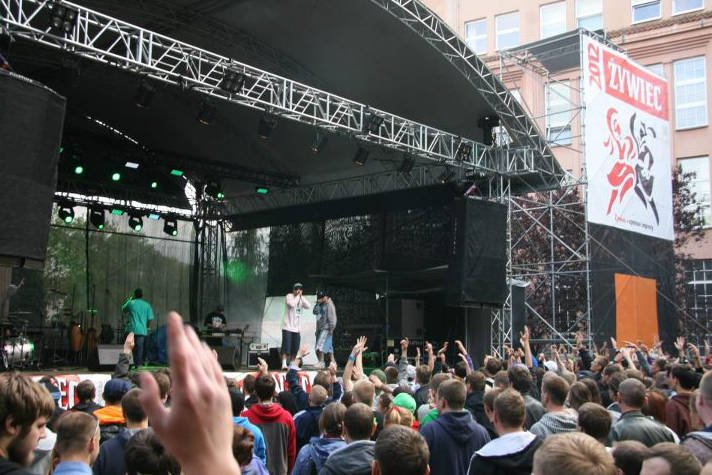 Koncert donGURALesko podczas Juwenaliów SGH 2012