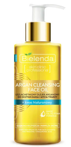Olejek do oczyszczania twarzy Argan Face Oil Bielenda