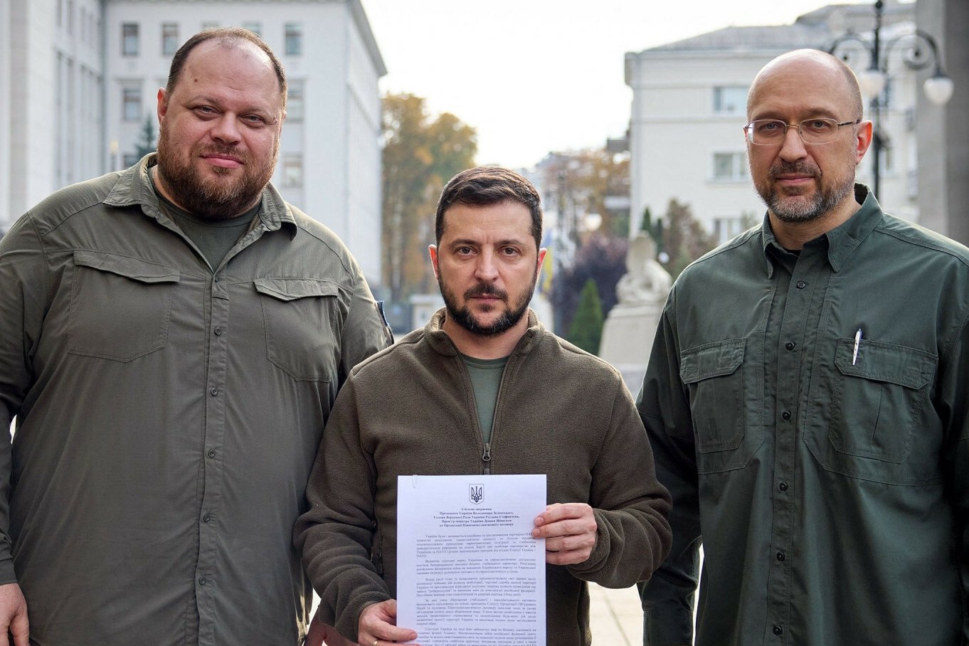 W Ukrainie ma być nowy rząd. Stanowisko ma stracić nawet Denys Szmyhal.