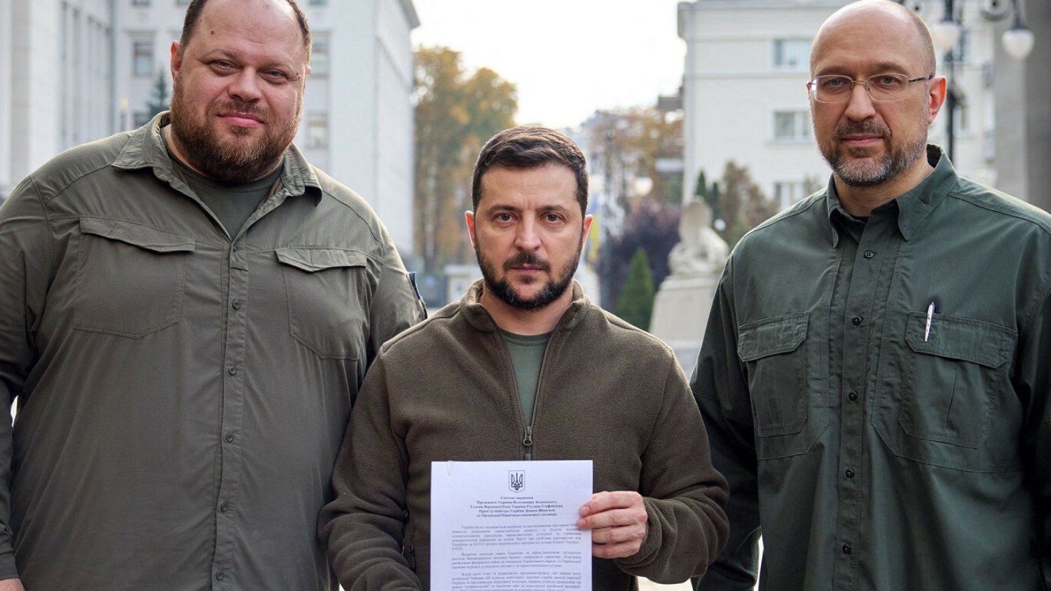 W Ukrainie ma być nowy rząd. Stanowisko ma stracić nawet Denys Szmyhal.