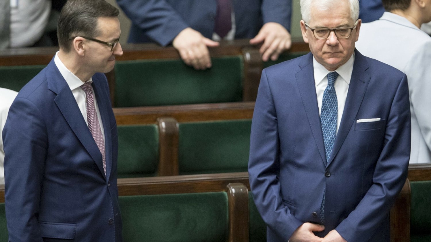 Mateusz Morawiecki i Jacek Czaputowicz