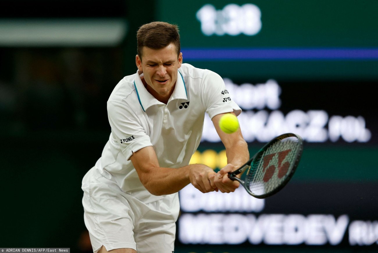 Hubert Hurkacz zagra w środę o półfinał Wimbledonu, zagra ze swoim idolem