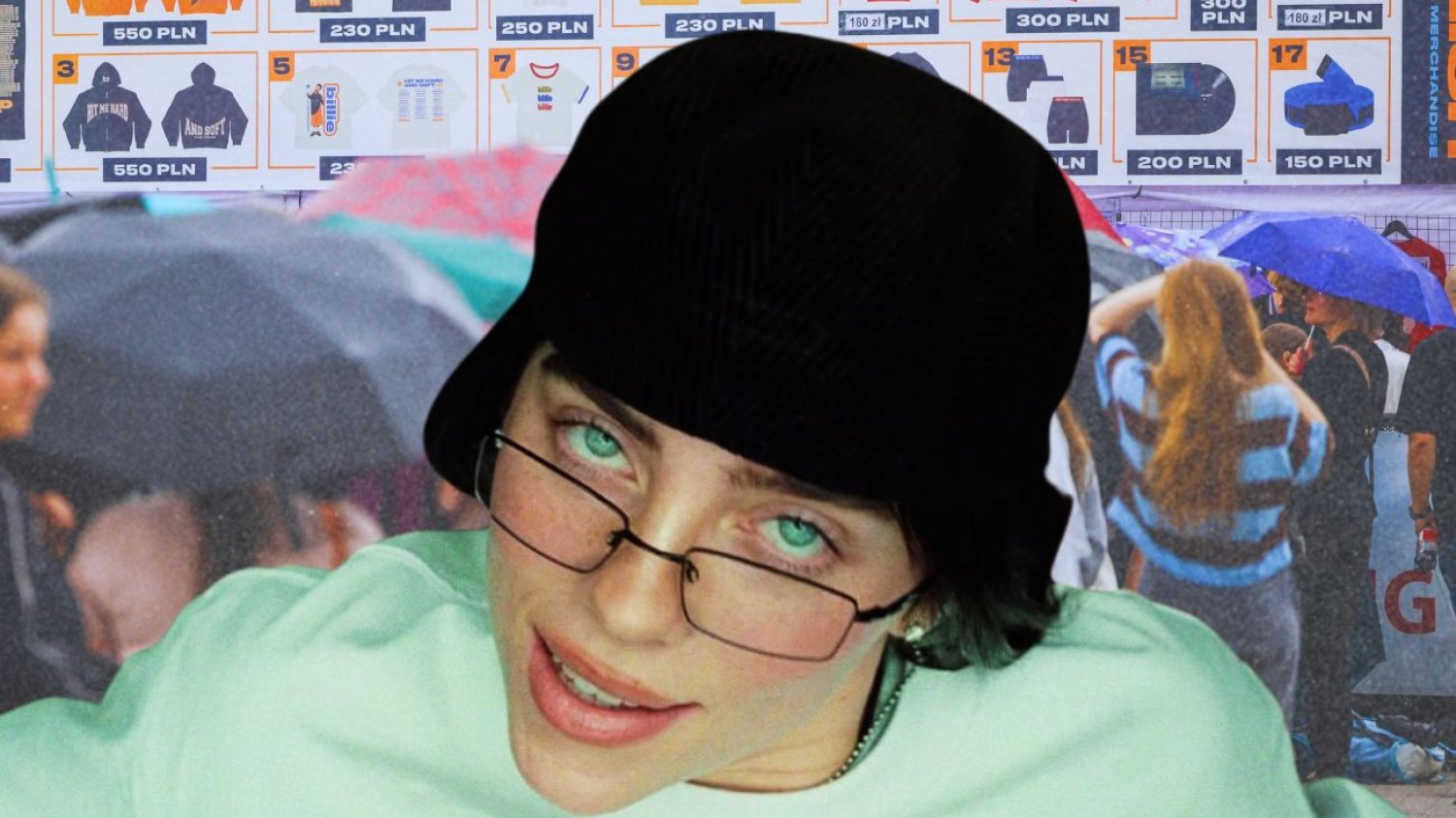 Ceny merchu Billie Eilish w Krakowie Merch Billie Eilish