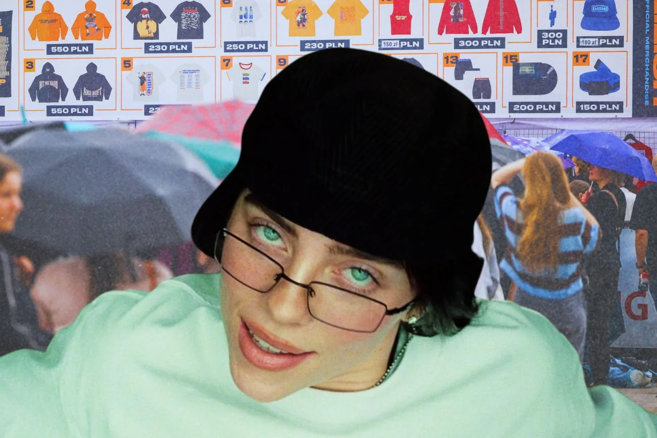 Ceny merchu Billie Eilish w Krakowie Merch Billie Eilish