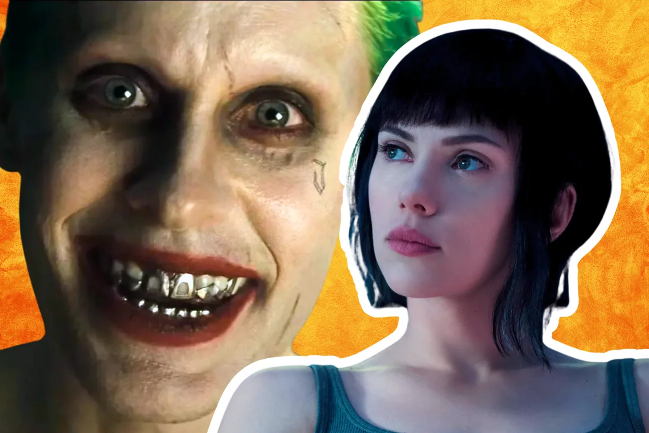Aktorzy, którzy zupełnie nie pasowali do ról, m.in. Jared Leto jako Joker i Scarlett Johansson w "Ghost in the Shell"