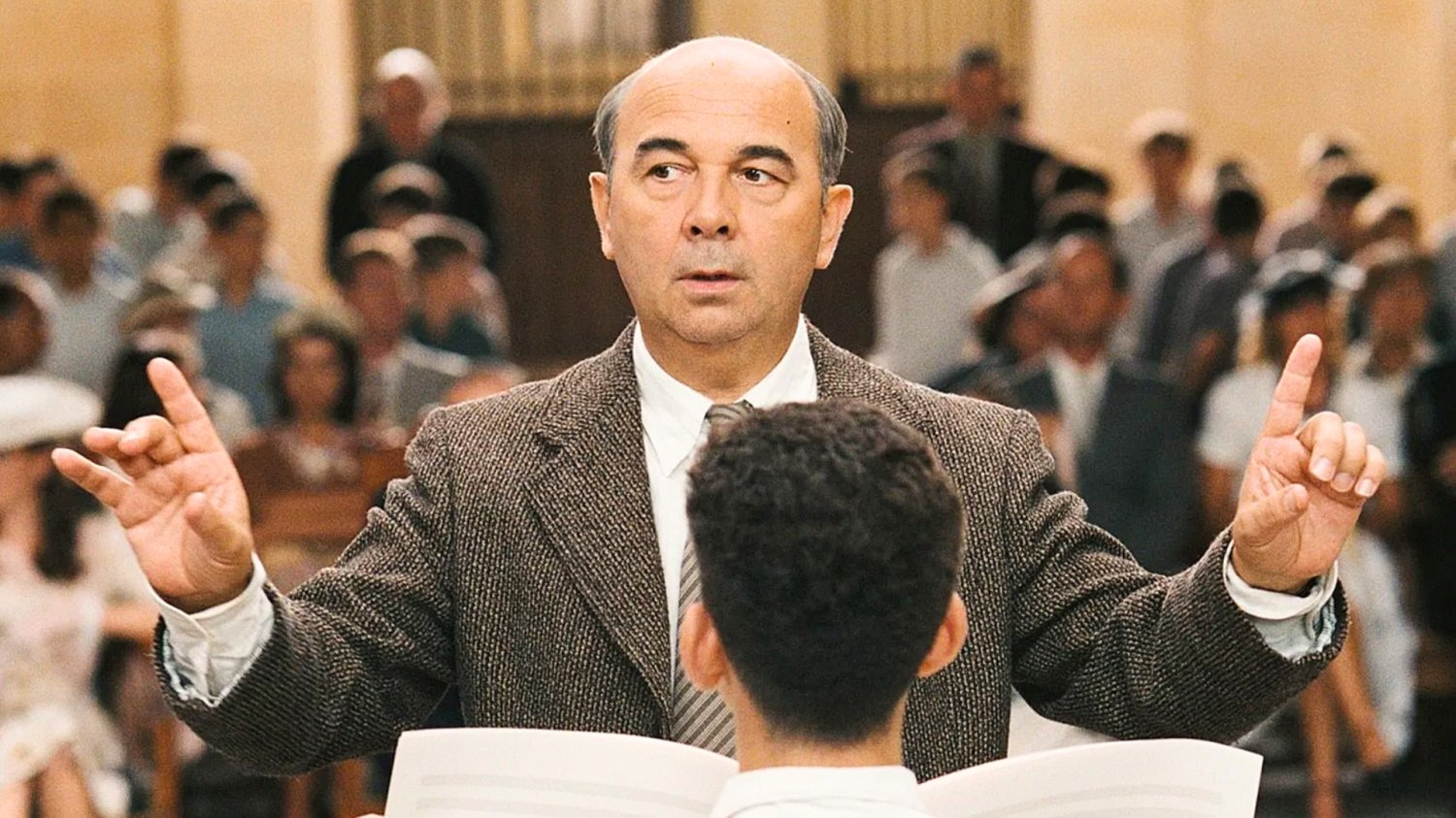 Gérard Jugnot w filmie "Pan od muzyki"