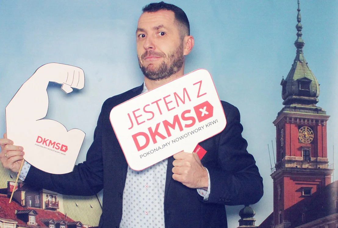 Konrad Ludian, dawca szpiku